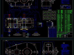 CAD標準PJ減速器裝配圖設計素材及機械設備制造與裝配