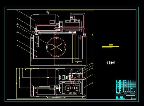 液壓泵站裝配圖紙資源與設計指南