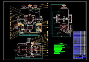 鏈式運輸機蝸桿減速器裝配圖CAD圖紙資源介紹
